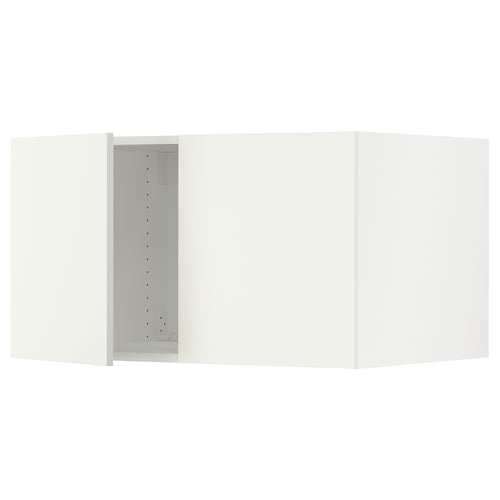 SEKTION Gabinete sup refrig/congelador+2pt, blanco/Vallstena blanco, 36x24x20 "