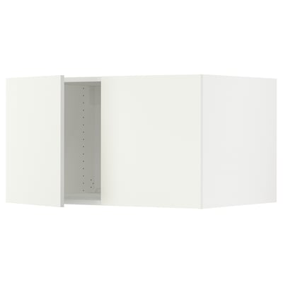SEKTION Gabinete sup refrig/congelador+2pt, blanco/Vallstena blanco, 36x24x20 "