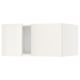 SEKTION Gabinete sup refrig/congelador+2pt, blanco/Veddinge blanco, 30x24x15 "