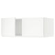 SEKTION Gabinete sup refrig/congelador+2pt, blanco/Voxtorp blanco mate, 36x24x15 "