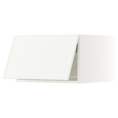 SEKTION Gabinete sup refrig/congelador, blanco/Aspudden blanco mate, 24x24x15 "