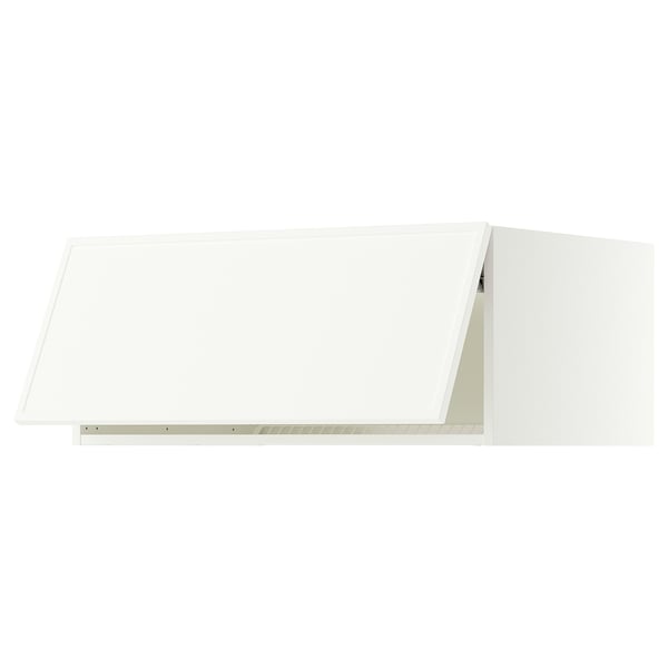 SEKTION Gabinete sup refrig/congelador, blanco/Aspudden blanco mate, 36x24x15 "