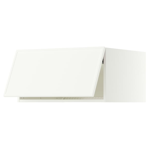 SEKTION Gabinete sup refrig/congelador, blanco/Aspudden blanco mate, 30x24x15 "