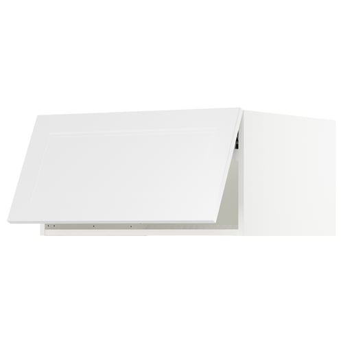 SEKTION Gabinete sup refrig/congelador, blanco/Axstad blanco mate, 30x24x15 "