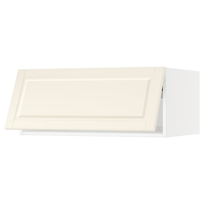 SEKTION Gabinete sup refrig/congelador, blanco/Bodbyn color hueso, 36x24x15 "