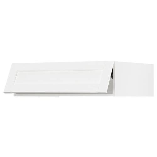 SEKTION Gabinete sup refrig/congelador, blanco Enköping/blanco efecto madera, 36x24x10 "