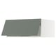 SEKTION Gabinete sup refrig/congelador, blanco/Nickebo verde grisáceo mate, 36x24x15 "