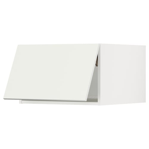 SEKTION Gabinete sup refrig/congelador, blanco/Vallstena blanco, 24x24x15 "