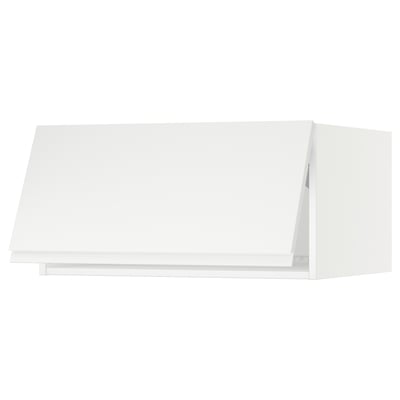 SEKTION Gabinete sup refrig/congelador, blanco/Voxtorp blanco mate, 30x24x15 "