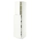 SEKTION / MAXIMERA Gabinete alto+1 pt/4 cjn extraíbles, blanco/Aspudden blanco mate, 18x24x80 "