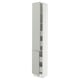 SEKTION / MAXIMERA Gabinete alto+2 prta/estantes/4 cjn, blanco/Havstorp gris claro, 15x15x90 "