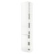 SEKTION / MAXIMERA Gabinete alto+2 prta/estantes/4 cjn, blanco/Ringhult blanco, 18x15x90 "