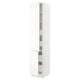 SEKTION / MAXIMERA Gabinete alto+2 prta/estantes/4 cjn, blanco/Vallstena blanco, 18x24x90 "