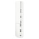 SEKTION / MAXIMERA Gabinete alto+2 prta/estantes/4 cjn, blanco/Voxtorp blanco mate, 15x15x80 "
