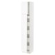SEKTION / MAXIMERA Gabinete alto+2 prta/estantes/5 cjn, blanco Enköping/blanco efecto madera, 15x15x80 "