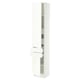 SEKTION / MAXIMERA Gabinete alto+2 puertas/2 frnt/4cjn, blanco/Aspudden blanco mate, 15x15x80 "