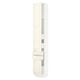 SEKTION / MAXIMERA Gabinete alto+2 puertas/2 frnt/4cjn, blanco/Bodbyn color hueso, 15x15x90 "