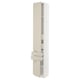 SEKTION / MAXIMERA Gabinete alto+2 puertas/2 frnt/4cjn, blanco/Havstorp beige, 15x15x90 "