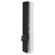 SEKTION / MAXIMERA Gabinete alto+2 puertas/2 frnt/4cjn, blanco/Upplöv antracita mate, 15x15x90 "