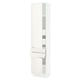 SEKTION / MAXIMERA Gabinete alto+2 puertas/2 frnt/4cjn, blanco/Veddinge blanco, 18x15x80 "