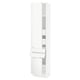 SEKTION / MAXIMERA Gabinete alto+2 puertas/2 frnt/4cjn, blanco/Voxtorp blanco mate, 18x15x80 "