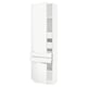 SEKTION / MAXIMERA Gabinete alto+2 puertas/2 frnt/4cjn, blanco/Voxtorp blanco mate, 24x15x80 "