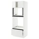 SEKTION / MAXIMERA Gabinete alto horno/micro+cjn/2prta, blanco/Voxtorp blanco mate, 30x24x80 "