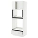SEKTION / MAXIMERA Gabinete alto horno/micro+cjn/2prta, blanco/Voxtorp blanco mate, 30x24x80 "