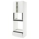 SEKTION / MAXIMERA Gabinete alto horno/micro+cjn/2prta, blanco/Voxtorp blanco mate, 30x24x90 "