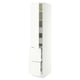 SEKTION / MAXIMERA Gabinete alto+prta/2 frentes/4 cjn, blanco/Aspudden blanco mate, 15x24x80 "
