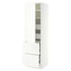 SEKTION / MAXIMERA Gabinete alto+prta/2 frentes/4 cjn, blanco/Aspudden blanco mate, 24x24x80 "
