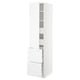 SEKTION / MAXIMERA Gabinete alto+prta/2 frentes/4 cjn, blanco/Axstad blanco mate, 18x24x80 "