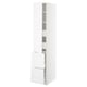 SEKTION / MAXIMERA Gabinete alto+prta/2 frentes/4 cjn, blanco/Axstad blanco mate, 15x24x80 "
