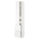 SEKTION / MAXIMERA Gabinete alto+prta/2 frentes/4 cjn, blanco/Axstad blanco mate, 18x15x90 "
