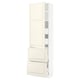SEKTION / MAXIMERA Gabinete alto+prta/2 frentes/4 cjn, blanco/Bodbyn color hueso, 24x15x80 "