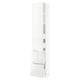 SEKTION / MAXIMERA Gabinete alto+prta/2 frentes/4 cjn, blanco/Ringhult blanco, 18x15x90 "