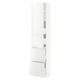 SEKTION / MAXIMERA Gabinete alto+prta/2 frentes/4 cjn, blanco/Ringhult blanco, 18x15x80 "