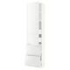 SEKTION / MAXIMERA Gabinete alto+prta/2 frentes/4 cjn, blanco/Ringhult blanco, 24x15x90 "