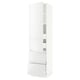 SEKTION / MAXIMERA Gabinete alto+prta/2 frentes/4 cjn, blanco/Ringhult blanco, 24x24x90 "