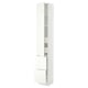 SEKTION / MAXIMERA Gabinete alto+prta/2 frentes/4 cjn, blanco/Vallstena blanco, 15x15x90 "