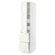 SEKTION / MAXIMERA Gabinete alto+prta/2 frentes/4 cjn, blanco/Vallstena blanco, 18x24x80 "