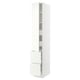 SEKTION / MAXIMERA Gabinete alto+prta/2 frentes/4 cjn, blanco/Vallstena blanco, 15x24x90 "