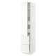 SEKTION / MAXIMERA Gabinete alto+prta/2 frentes/4 cjn, blanco/Vallstena blanco, 18x24x90 "