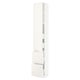 SEKTION / MAXIMERA Gabinete alto+prta/2 frentes/4 cjn, blanco/Veddinge blanco, 15x15x90 "