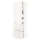 SEKTION / MAXIMERA Gabinete alto+prta/2 frentes/4 cjn, blanco/Veddinge blanco, 24x24x80 "