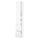SEKTION / MAXIMERA Gabinete alto+prta/2 frentes/4 cjn, blanco/Voxtorp blanco mate, 15x15x90 "