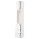 SEKTION / MAXIMERA Gabinete alto+prta vdr/3 cjn/1 prta, blanco/Axstad blanco mate, 15x15x90 "