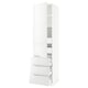 SEKTION / MAXIMERA Gabinete alto+puerta/3 frnt/5 cjn, blanco/Ringhult blanco, 24x24x90 "