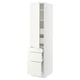 SEKTION / MAXIMERA Gabinete alto+puerta/3 frnt/5 cjn, blanco/Vallstena blanco, 18x24x80 "