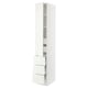 SEKTION / MAXIMERA Gabinete alto+puerta/3 frnt/5 cjn, blanco/Vallstena blanco, 15x24x90 "